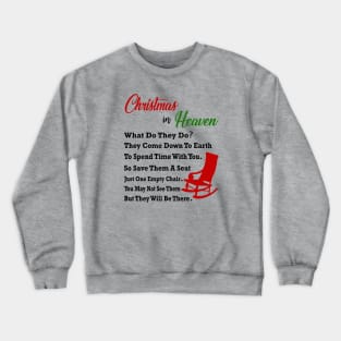 Christmas in Heaven Crewneck Sweatshirt